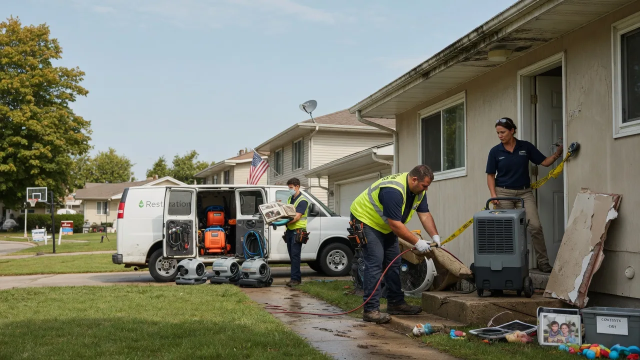 Water Damage Restoration in Votaw, TX near me